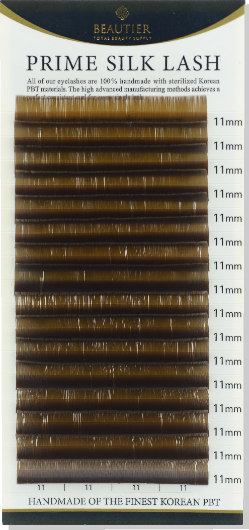 PRIME SILK LASH-D CURL  D.BROWN - beautierlash